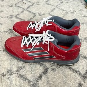 Men’s cleats. Worn one time. In new used condition